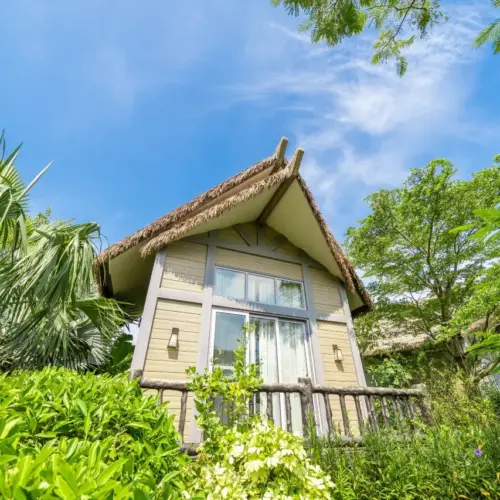 Attic Cabin (Detached Duplex Wooden House)