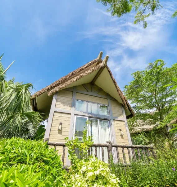 Attic Cabin (Detached Duplex Wooden House)